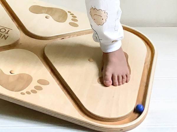 , Planche d’équilibre Neiro Infinity Montessori en bois écologique