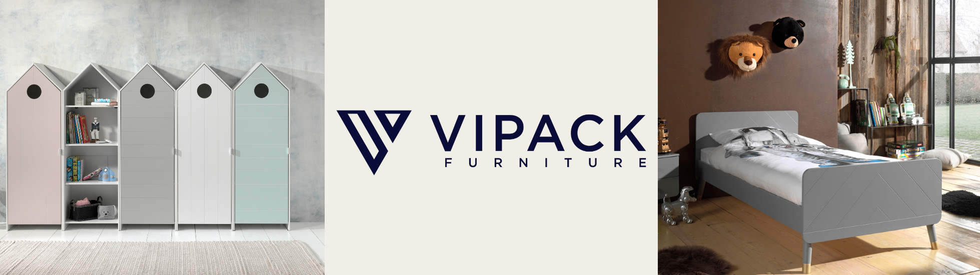Mobilier Vipack : lit junior et mobilier de chambre à prix doux 